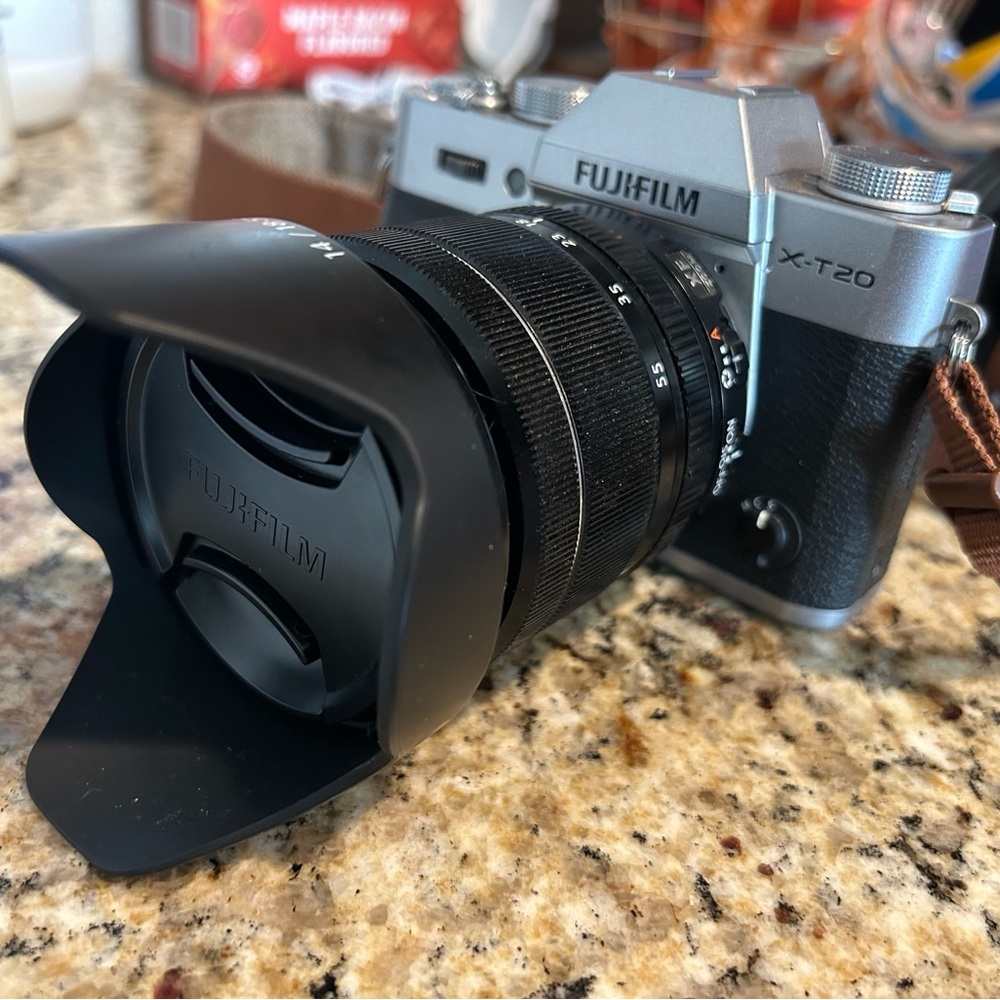 Fujifilm X-T20 Gray and Black Camera